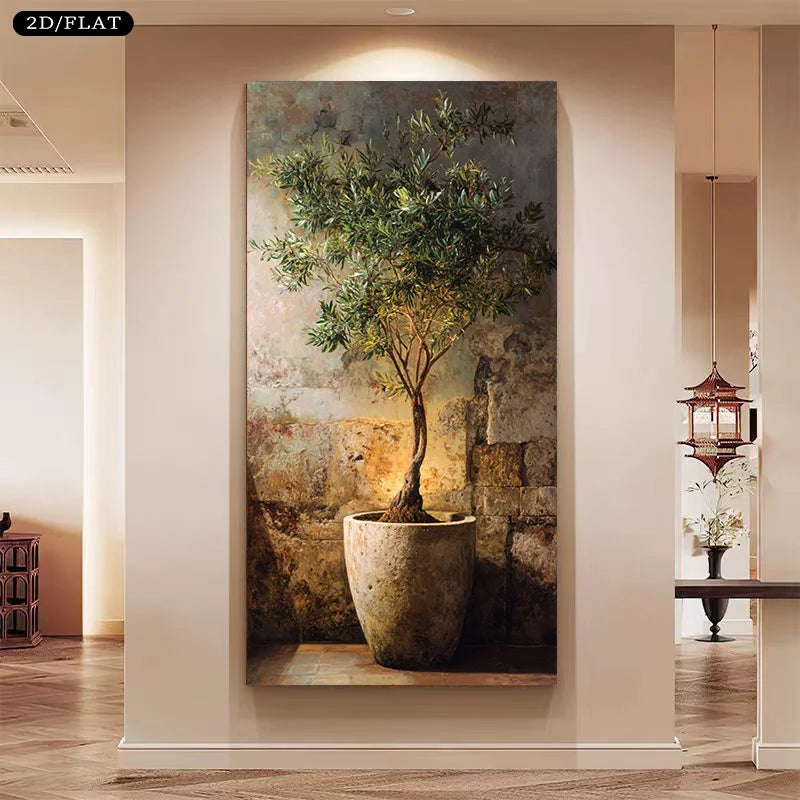Cuadro Toscana XL - Olivo Mediterráneo