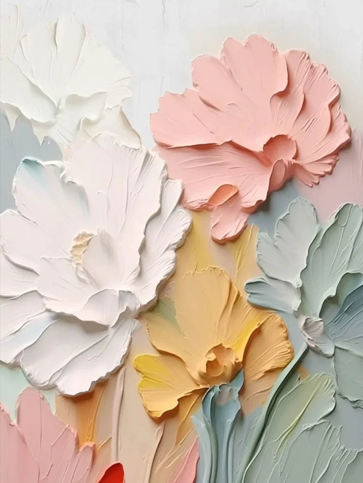 Cuadro Petra - Flor con Textura