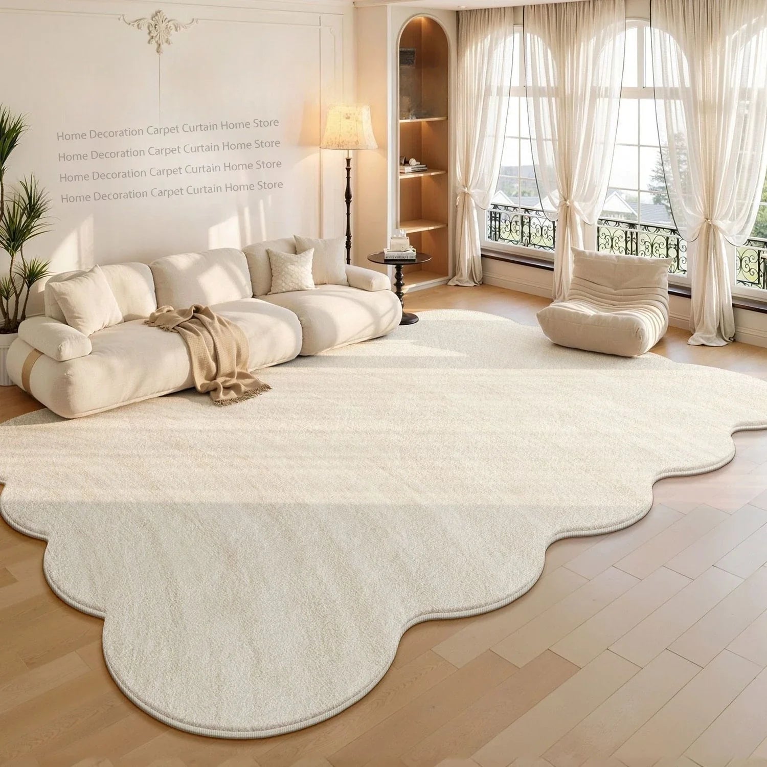 Alfombra Nube - Crema Minimal